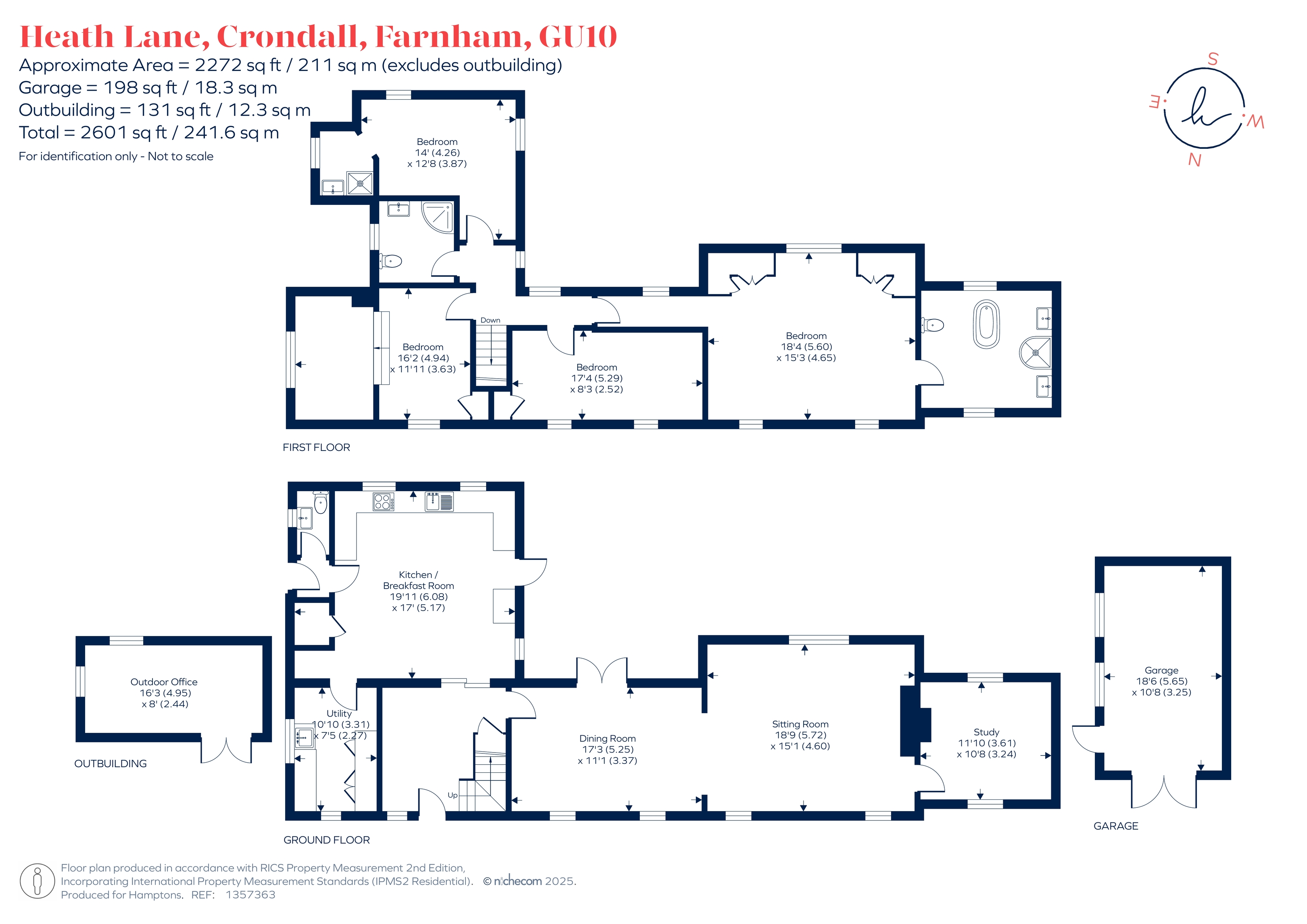 Rosebud Cottage, Heath Lane, Crondall, Farnham floorplan