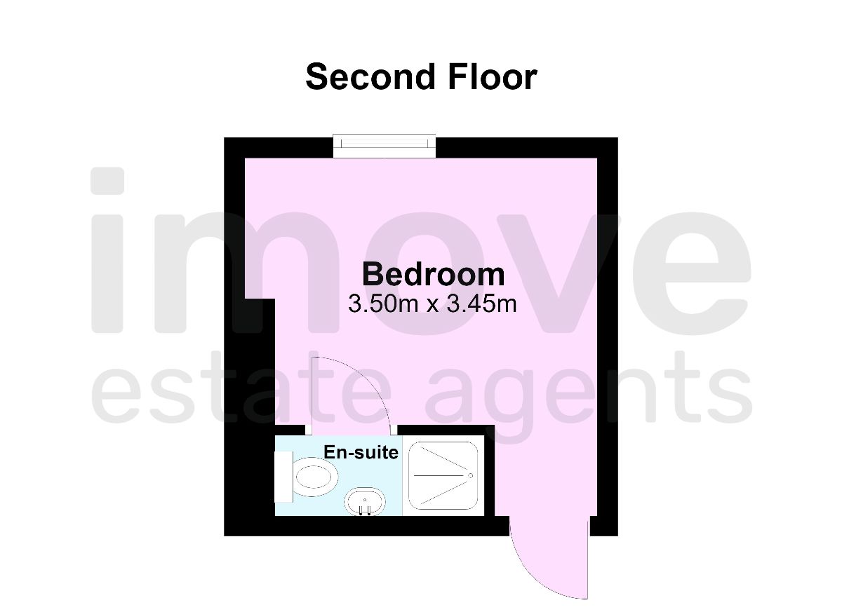 Room 8, Clifton Grove Hotel, 4 Clifton Grove, Torquay floorplan