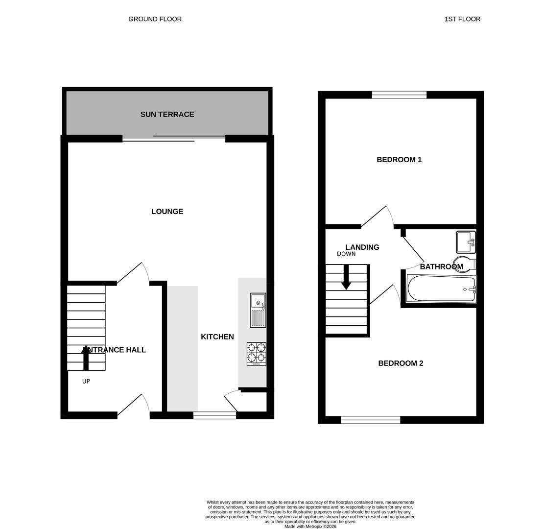 Flat 19, Harlequinn House, Hunstanton floorplan