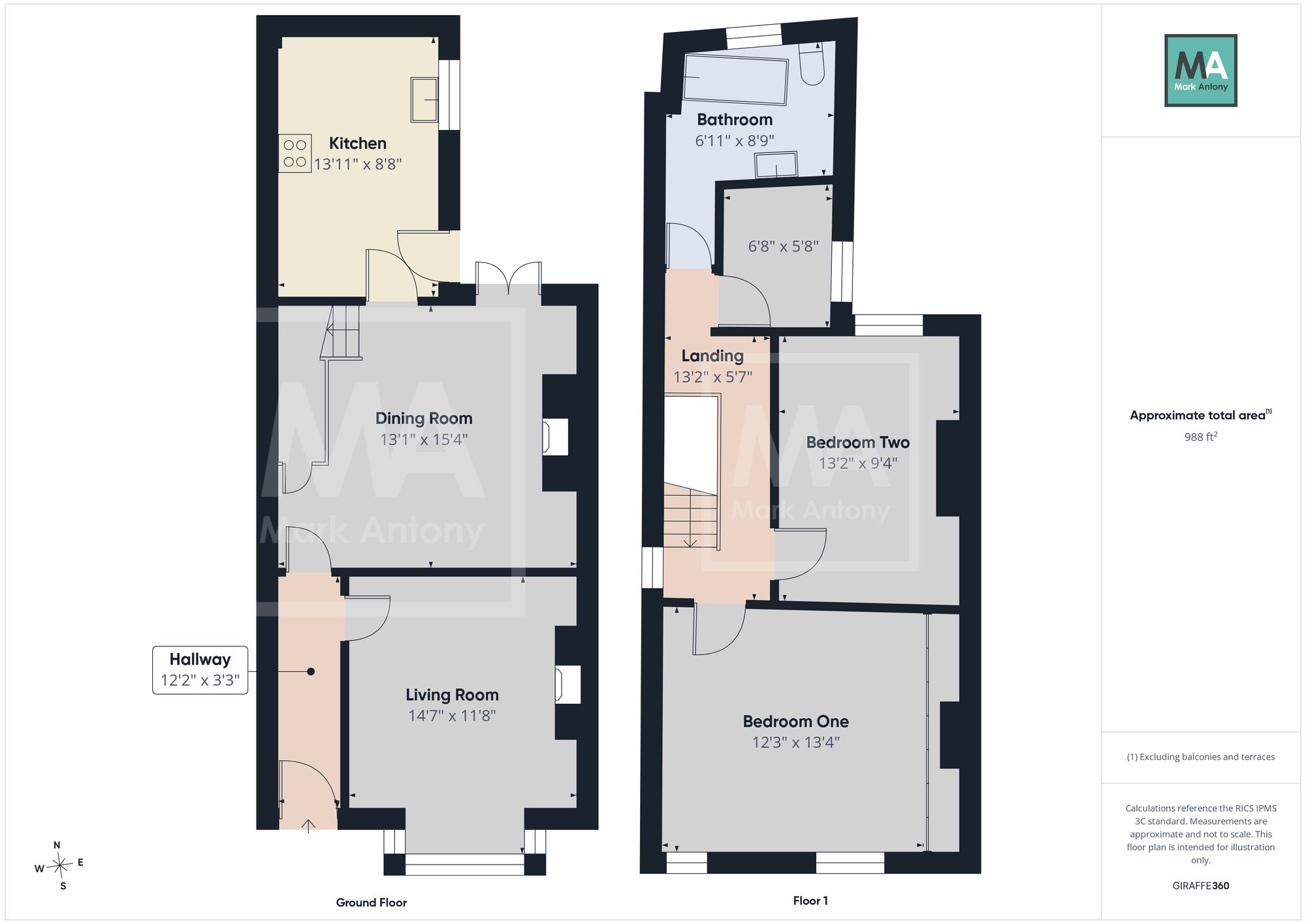61 Knutsford Road, Warrington floorplan
