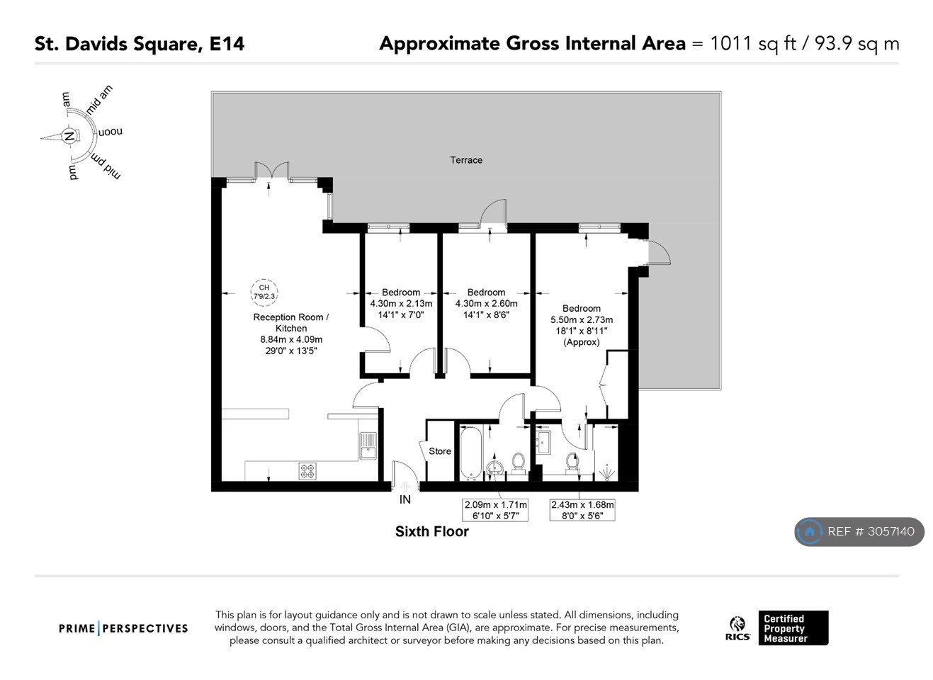 St Davids Square, Isle Of Dogs, London floorplan