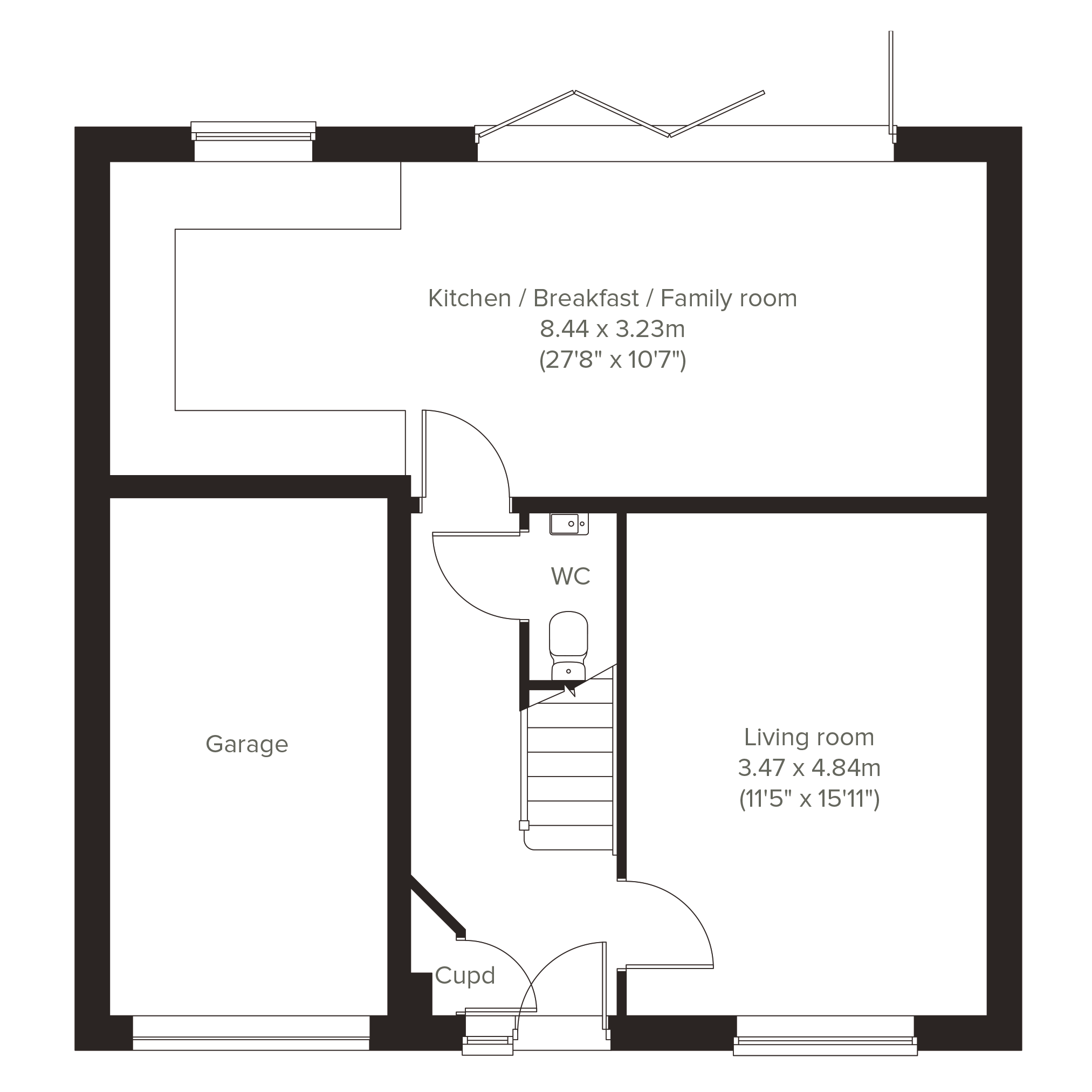 297, Ingleborough Drive, Harrogate floorplan