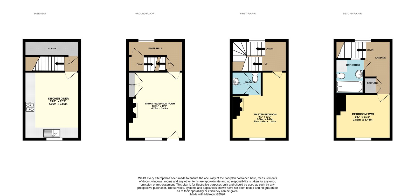 3 The Tontine,, Severn Side, Stourport-on-Severn floorplan