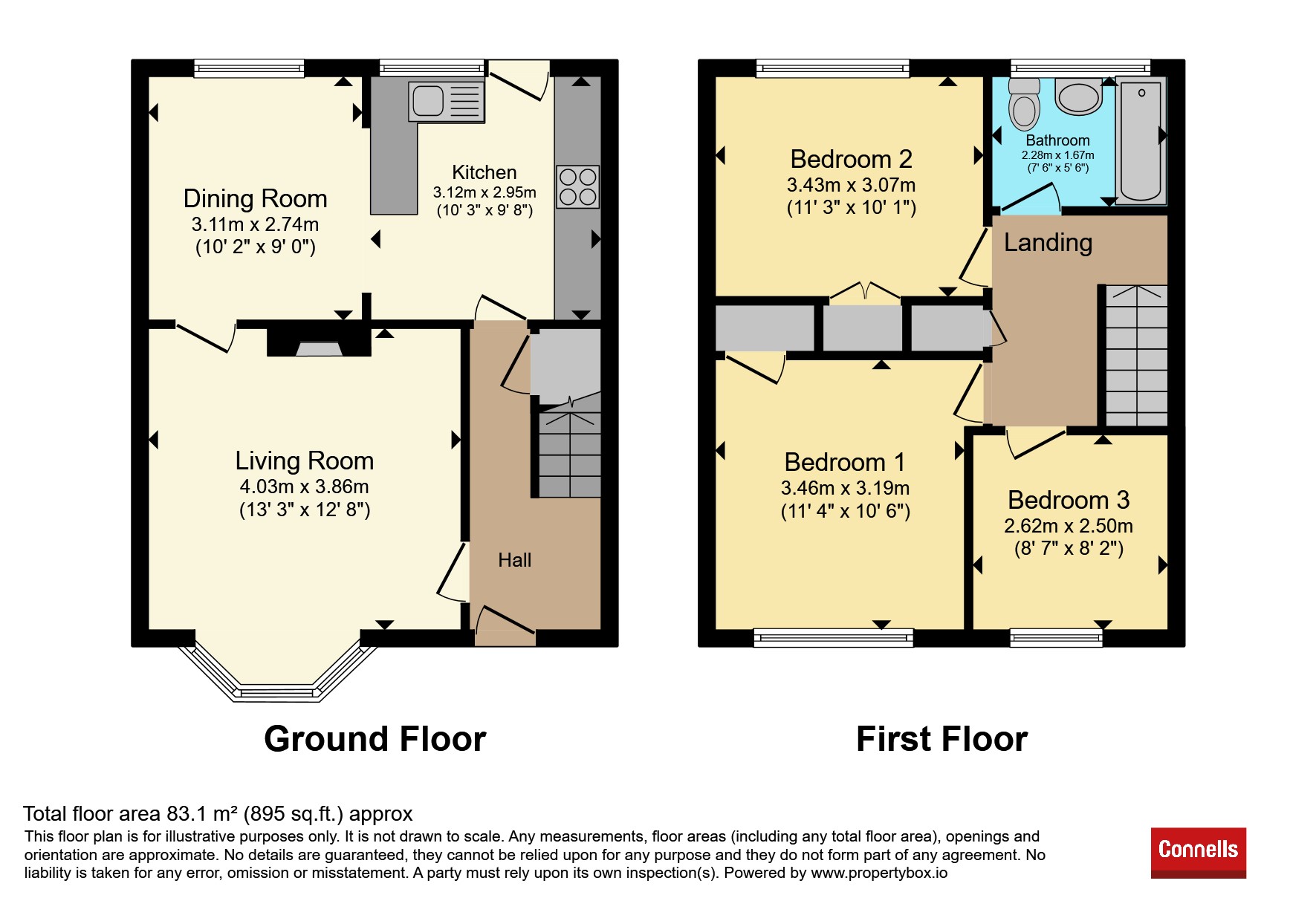 50, Selby Avenue, Leicester floorplan