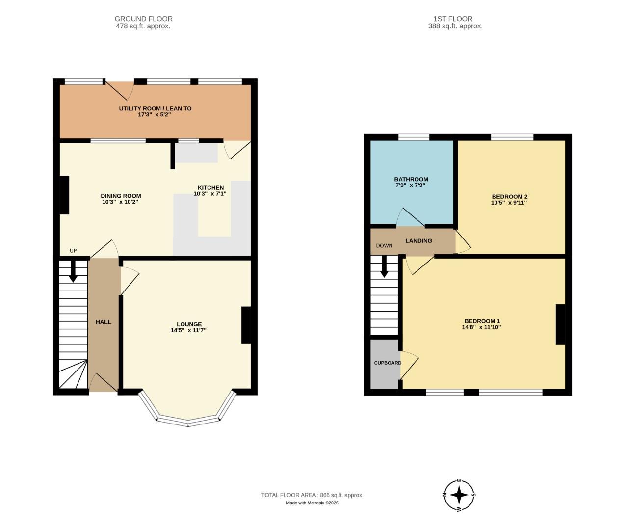 18, Uttons Avenue, Leigh-On-Sea floorplan