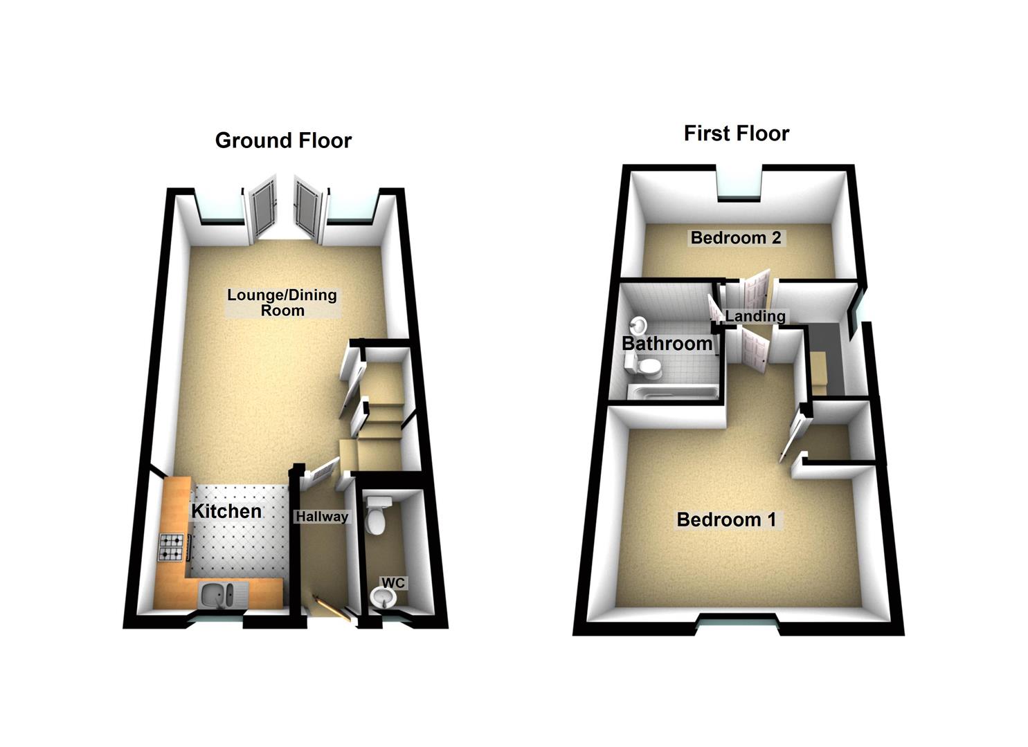 0 Bedrooms End terrace house for sale in Pearmain Drive, Evesham WR11