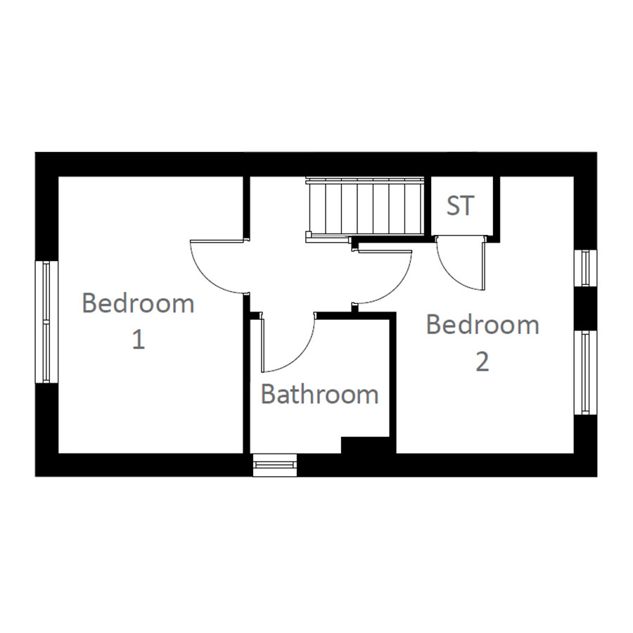 "The Buttercup" at Arnold Lane, Gedling, Nottingham NG4, 2 bedroom
