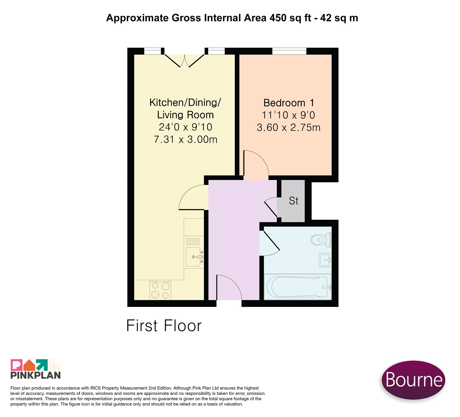 Albert Drive, Woking floorplan