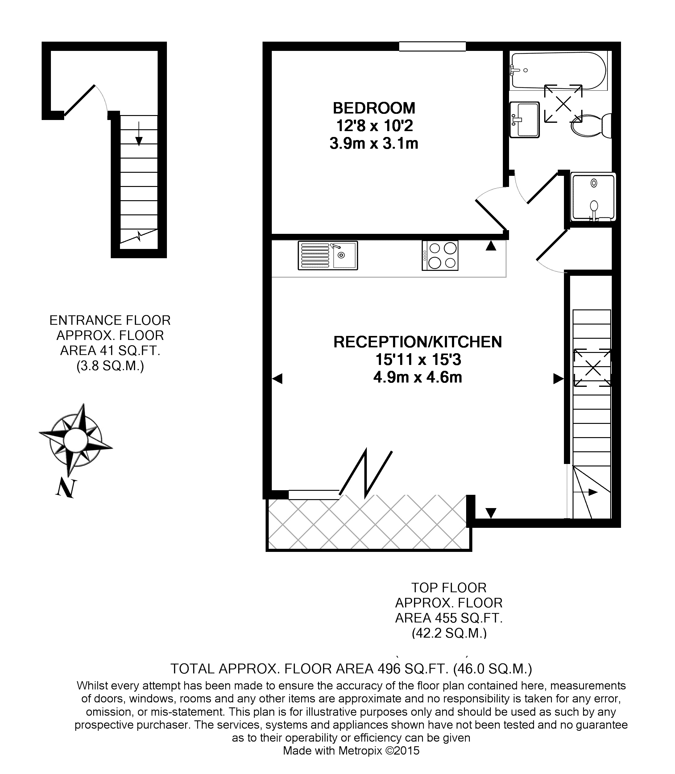 1 Bedrooms Flat to rent in Arthur Road, London SW19