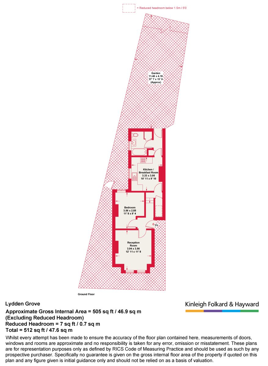 Lydden Grove, London floorplan