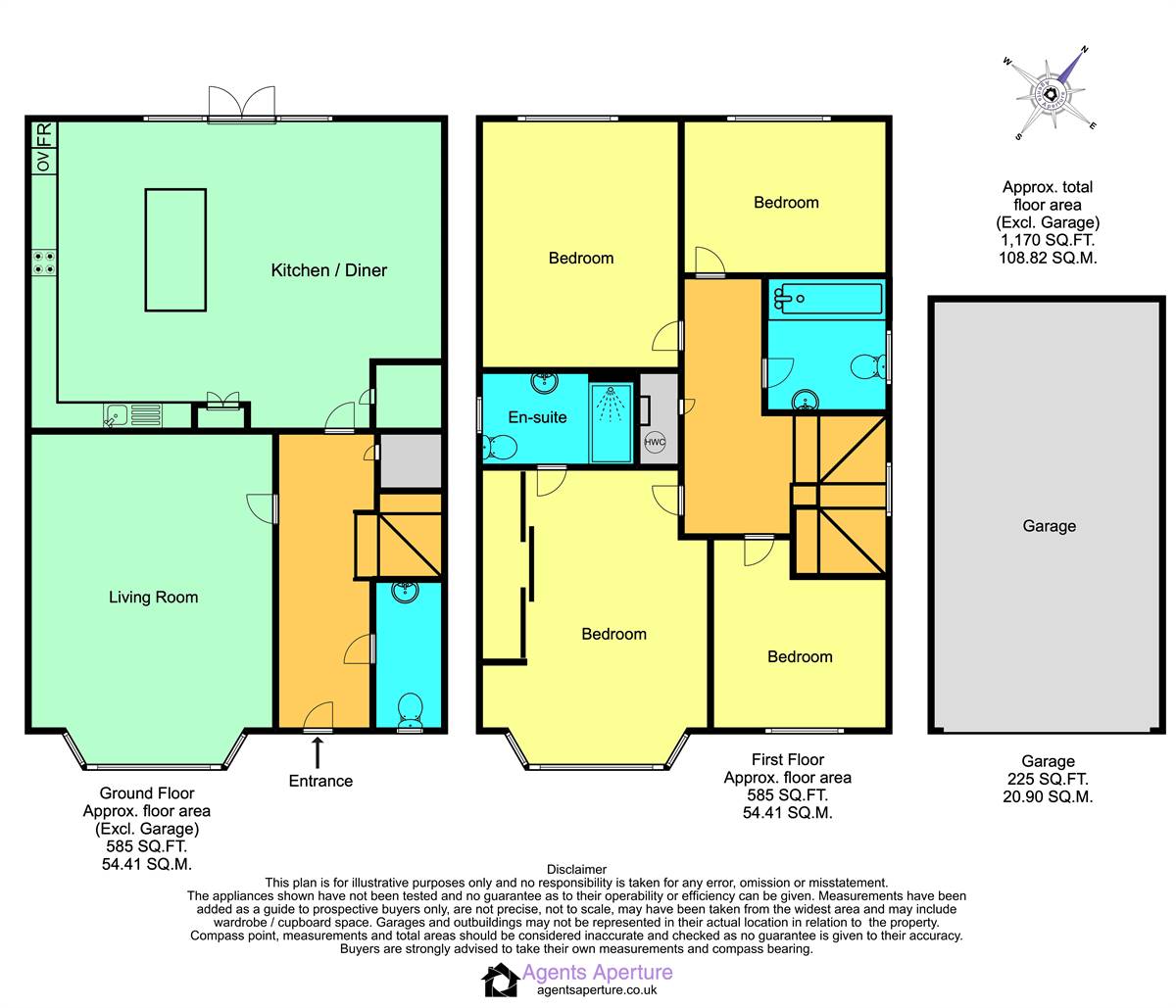 5, Ambrose Avenue, Herne Bay floorplan