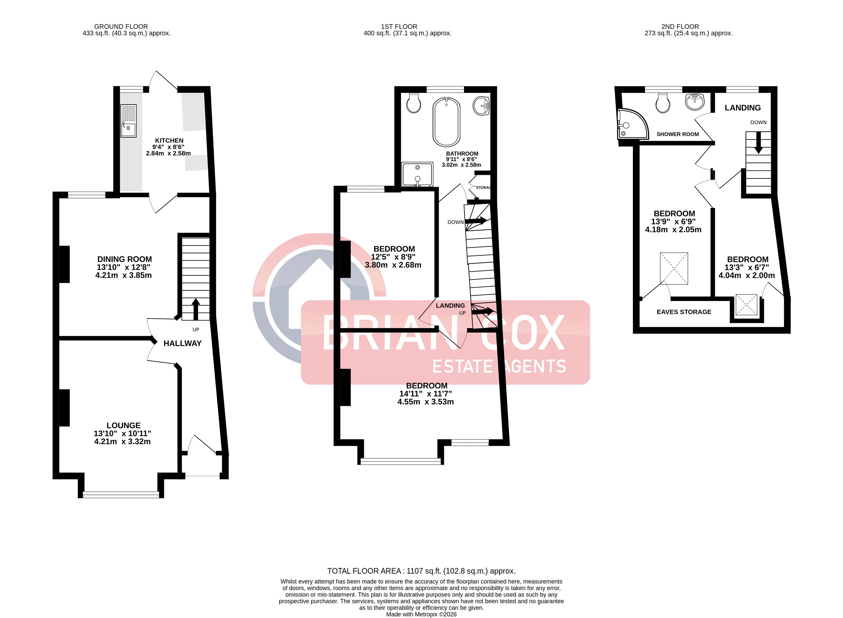 168, Vaughan Road, Harrow floorplan