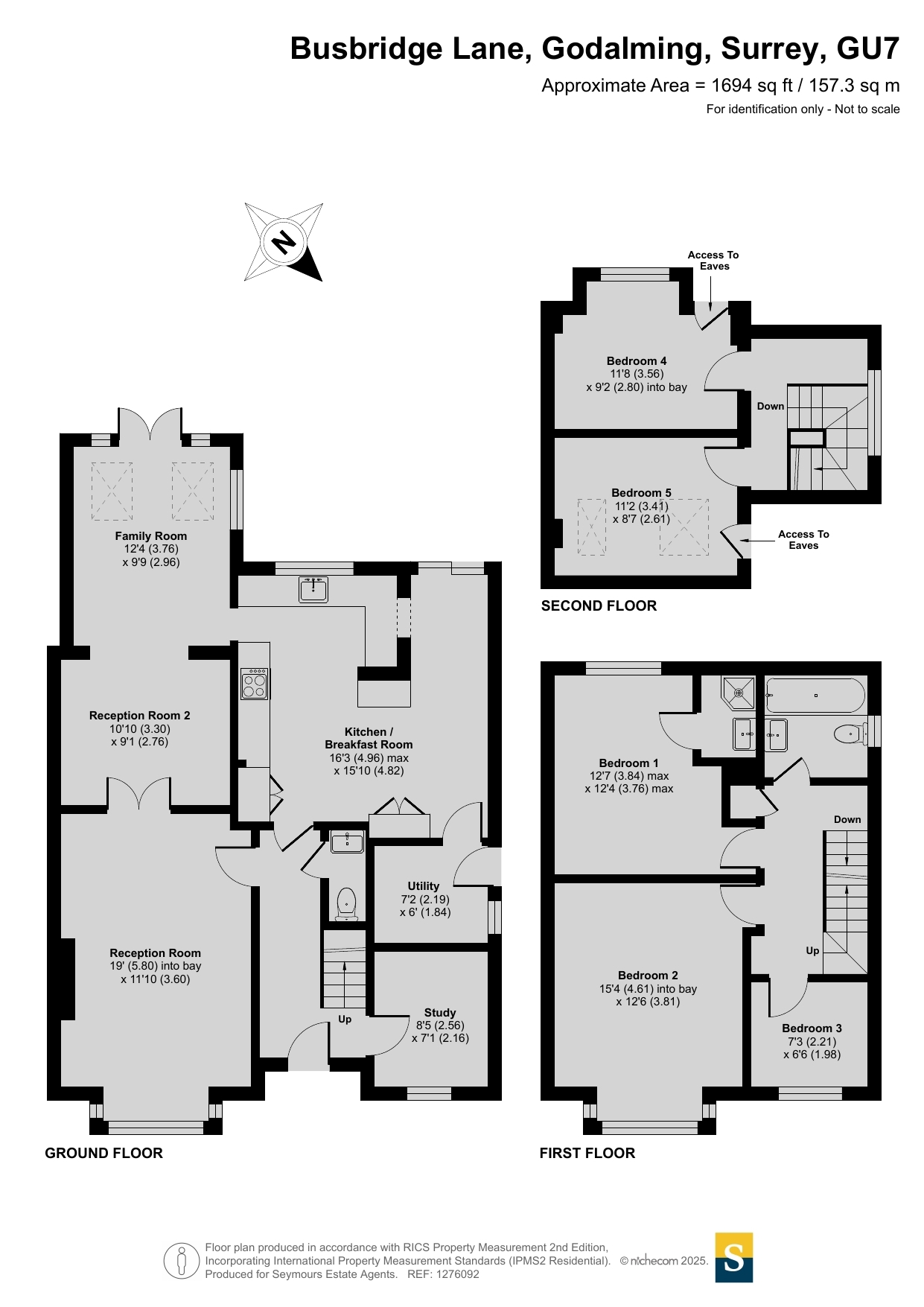88, Busbridge Lane, Godalming floorplan