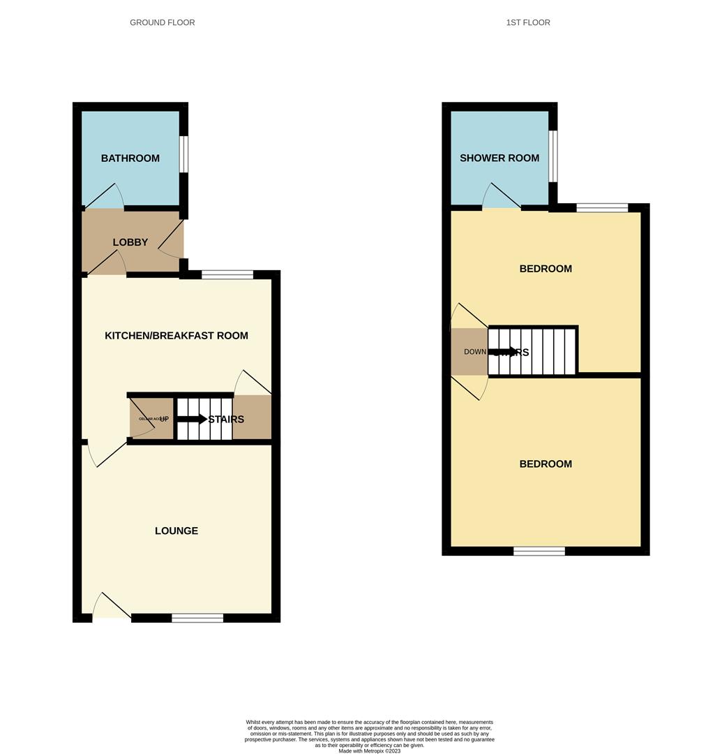 31, Granville Street, Leicestershire floorplan