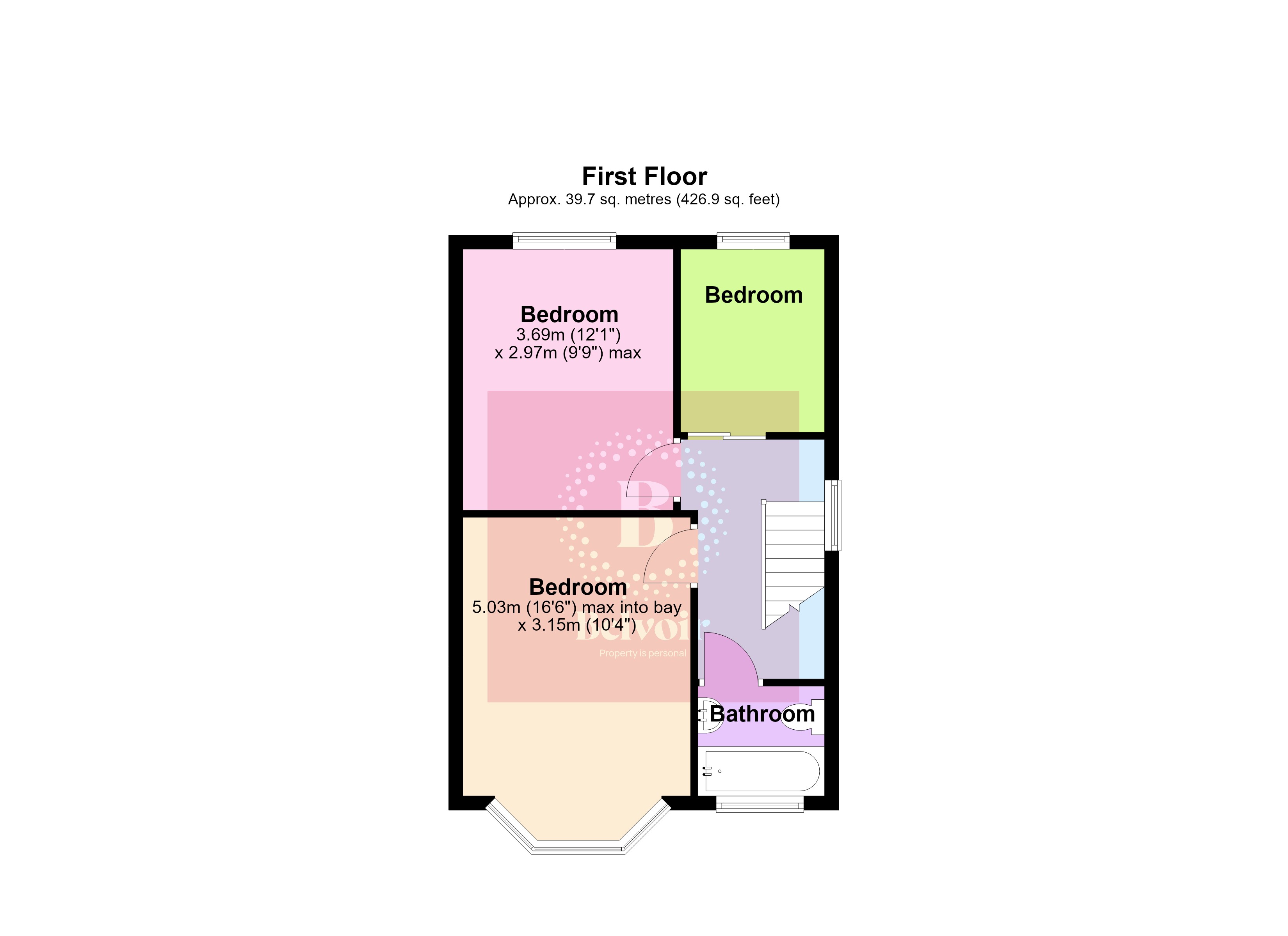 34, North Down Road, Plymouth floorplan