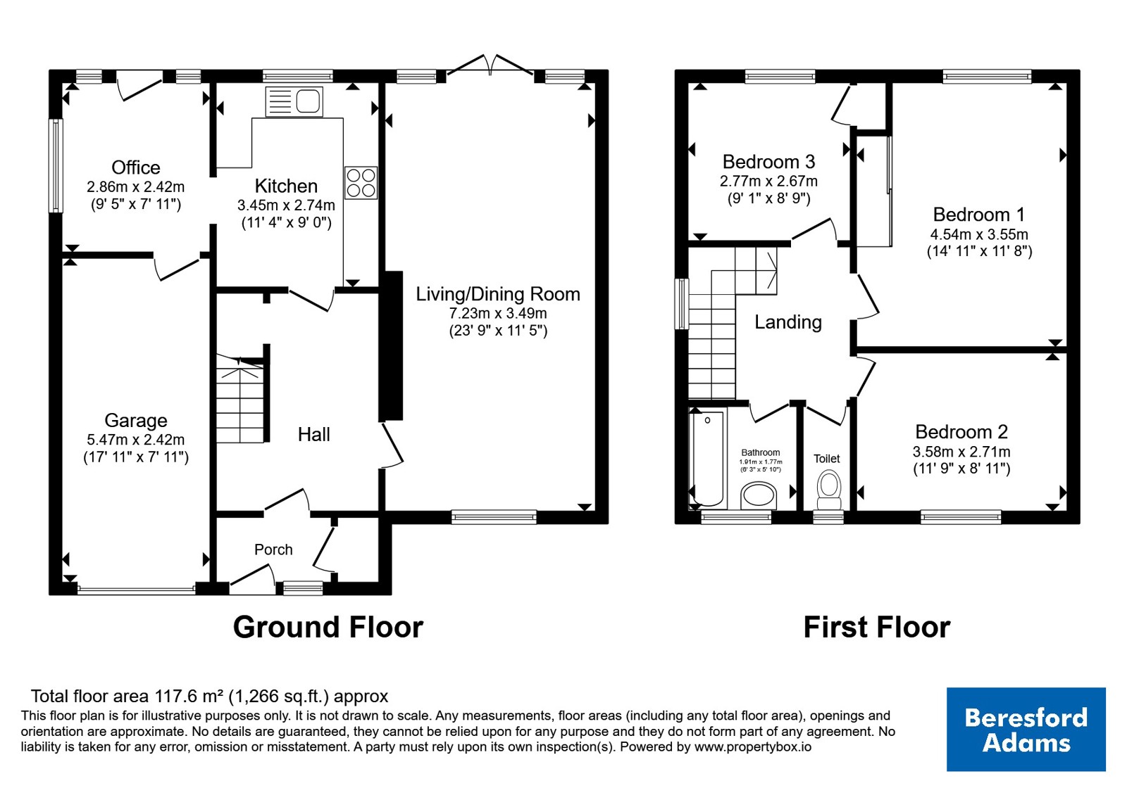 10, Clifford Drive, Cheshire floorplan