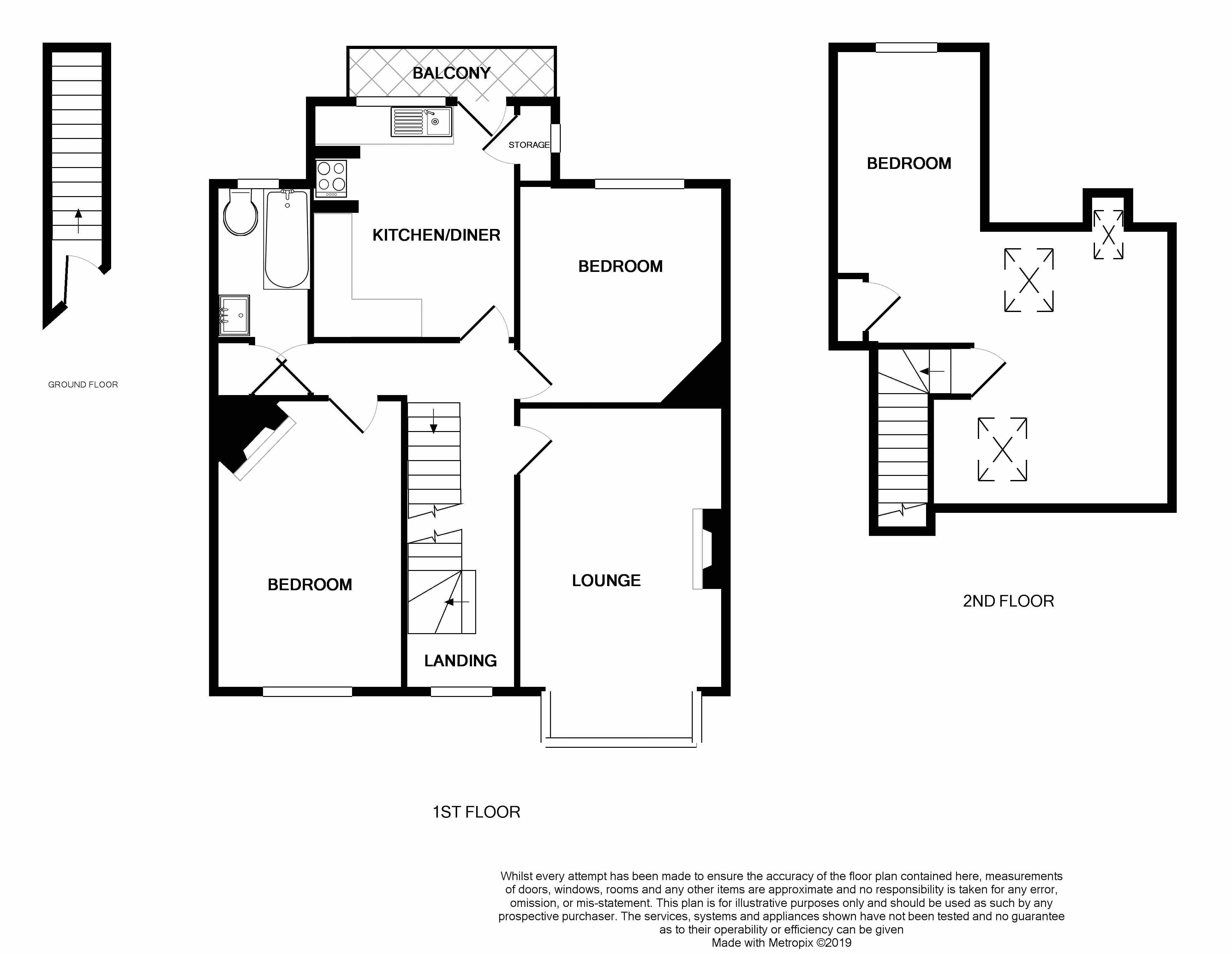 3 Bedrooms Maisonette for sale in Station Road, Leigh-On-Sea, Essex SS9
