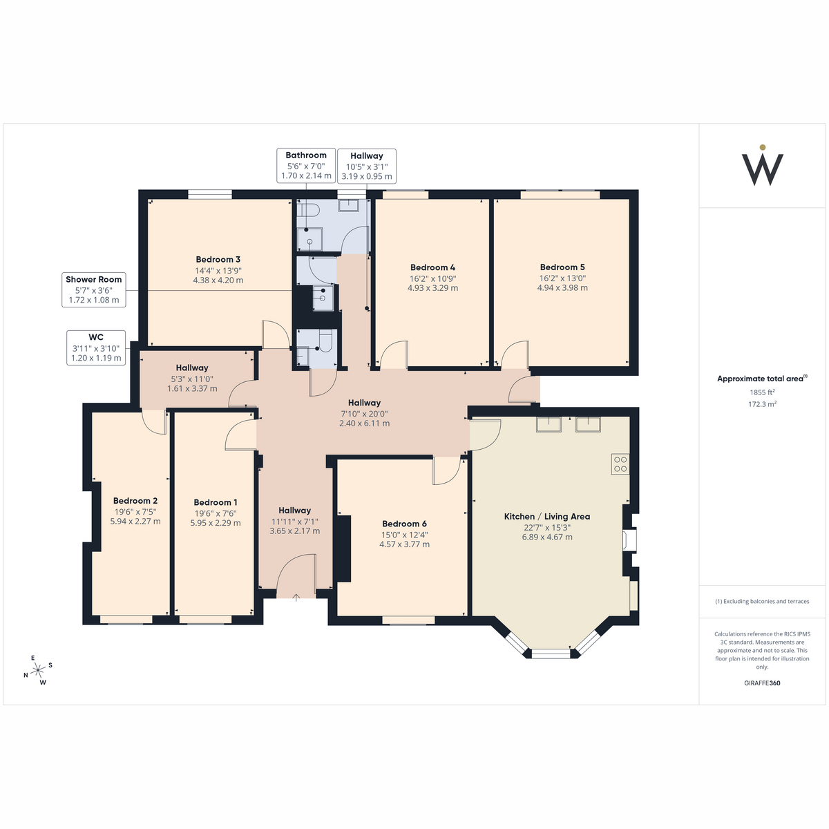 13, Hillhead Street, Glasgow floorplan