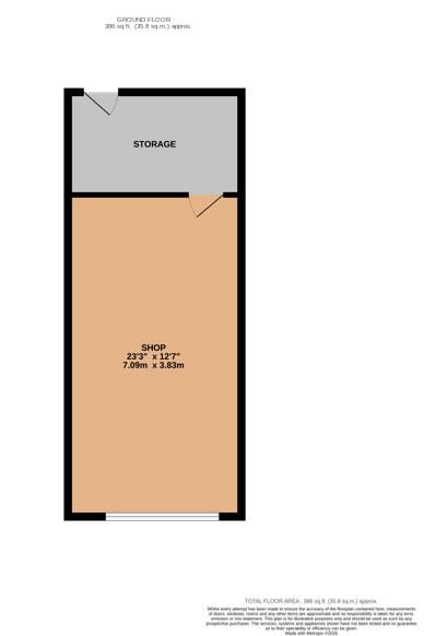 Oldham Road, Manchester floorplan