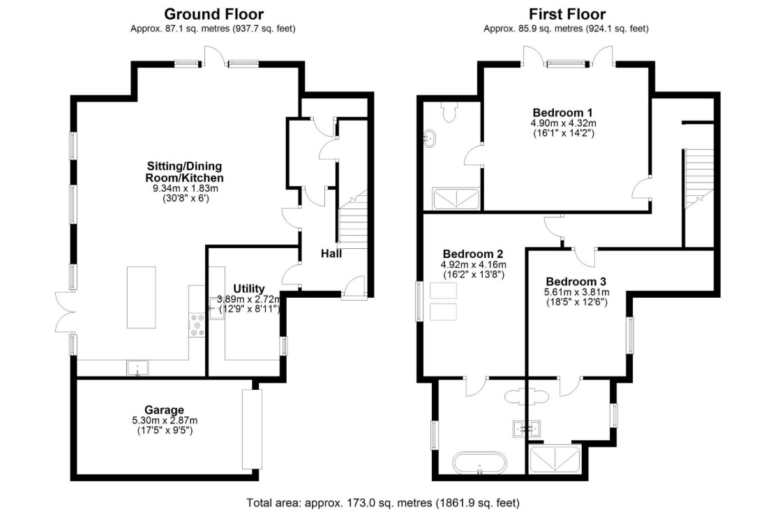 4 Bonnington Yard, Station Road, Bishop's Stortford floorplan