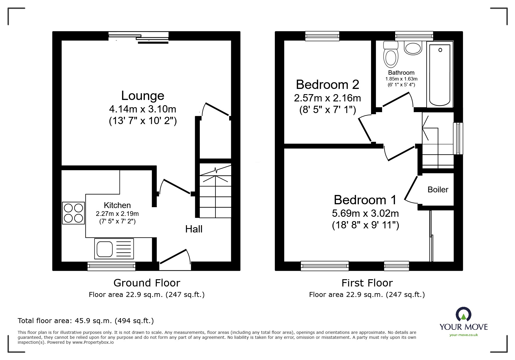 12, Magpie Way, Shropshire floorplan