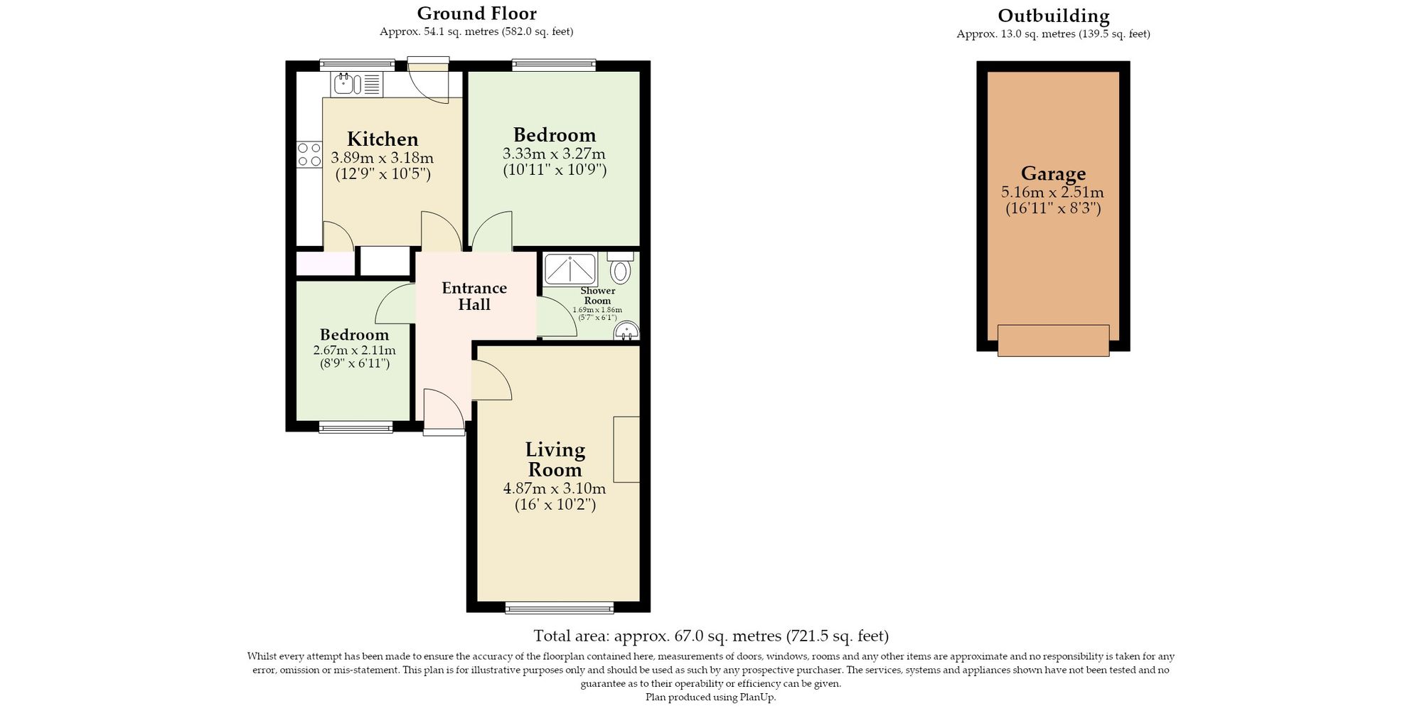 18 Glenmore Avenue, Great Yarmouth floorplan