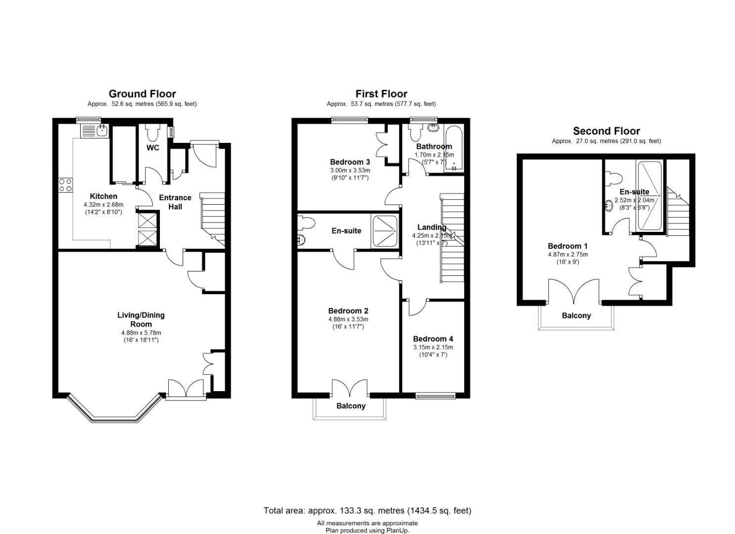 8, Saxon Street, Cambridge floorplan