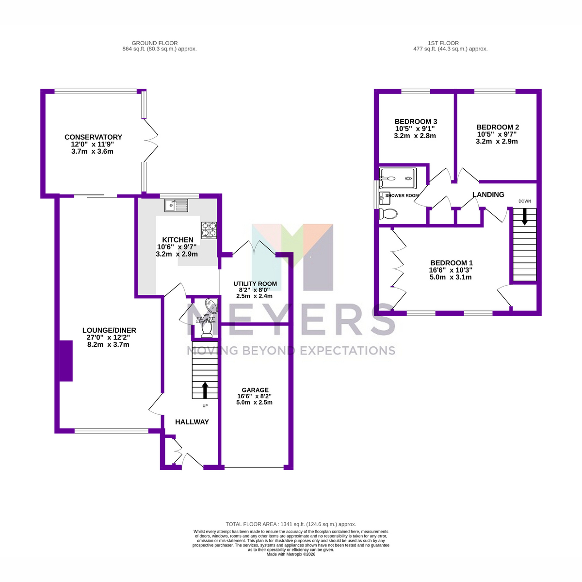 3, Heads Farm Close, Bournemouth floorplan