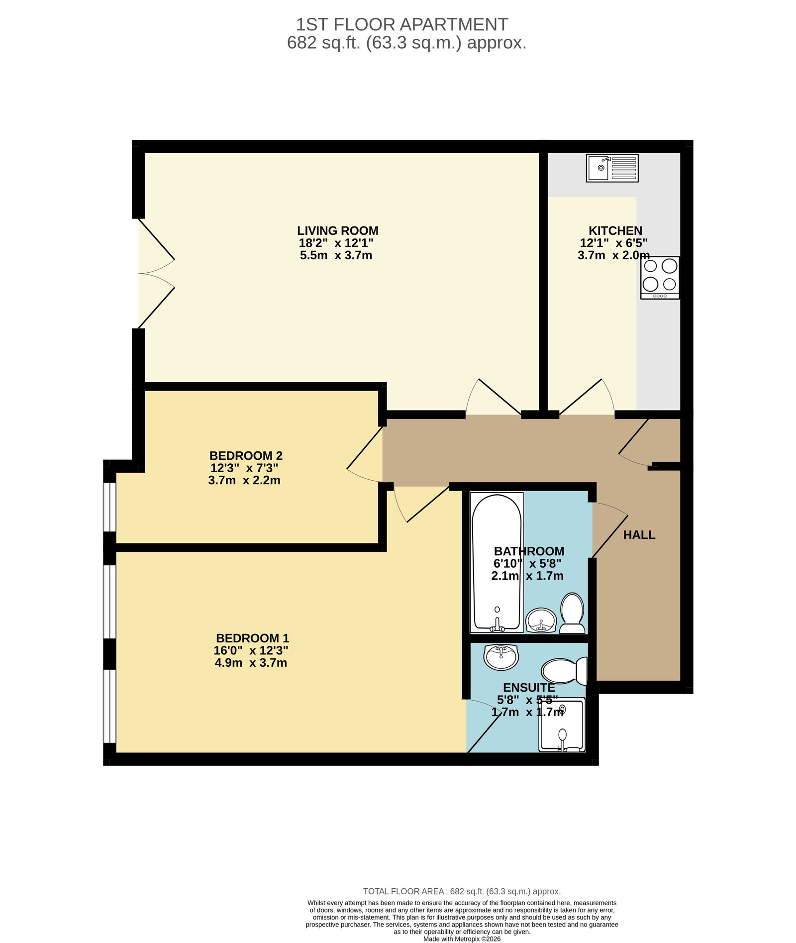 19, Rosemount Court, Southampton floorplan
