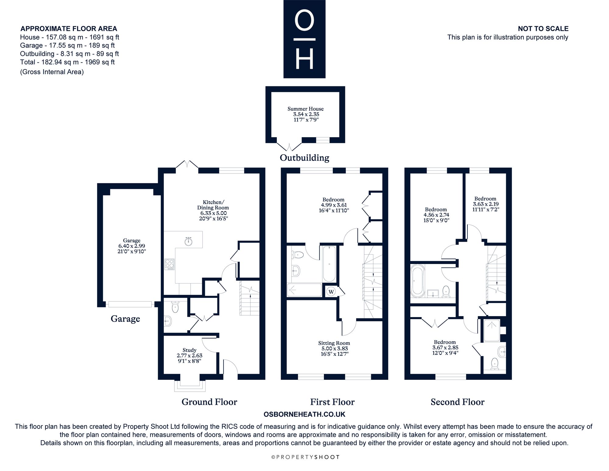 18 Martin Avenue, Ascot floorplan