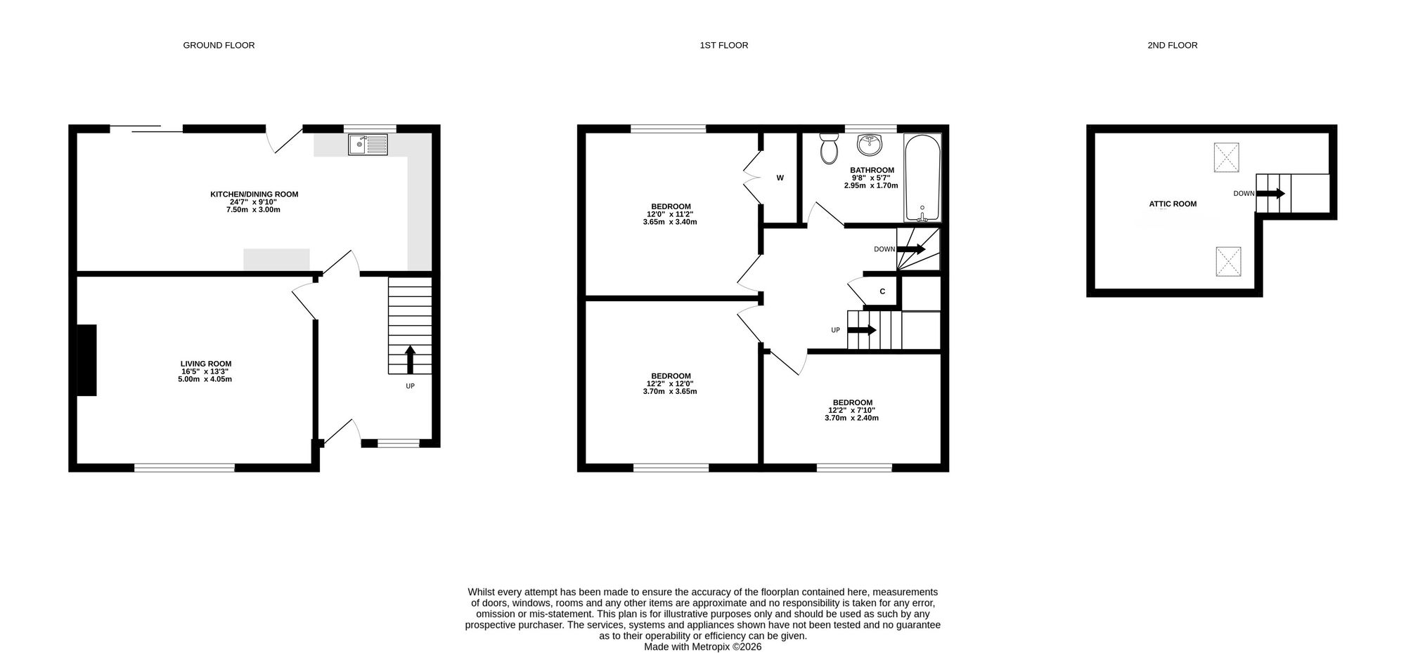32 Adderley Terrace, Dundee floorplan
