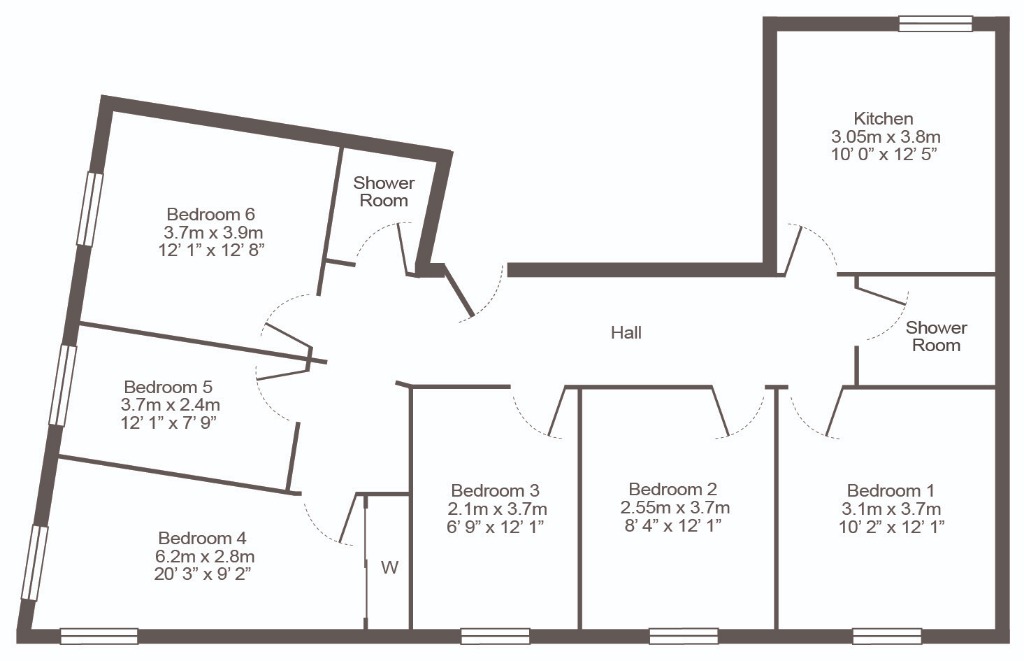 6 Bedrooms Flat to rent in Admiral Street, Kinning Park, Glasgow G41