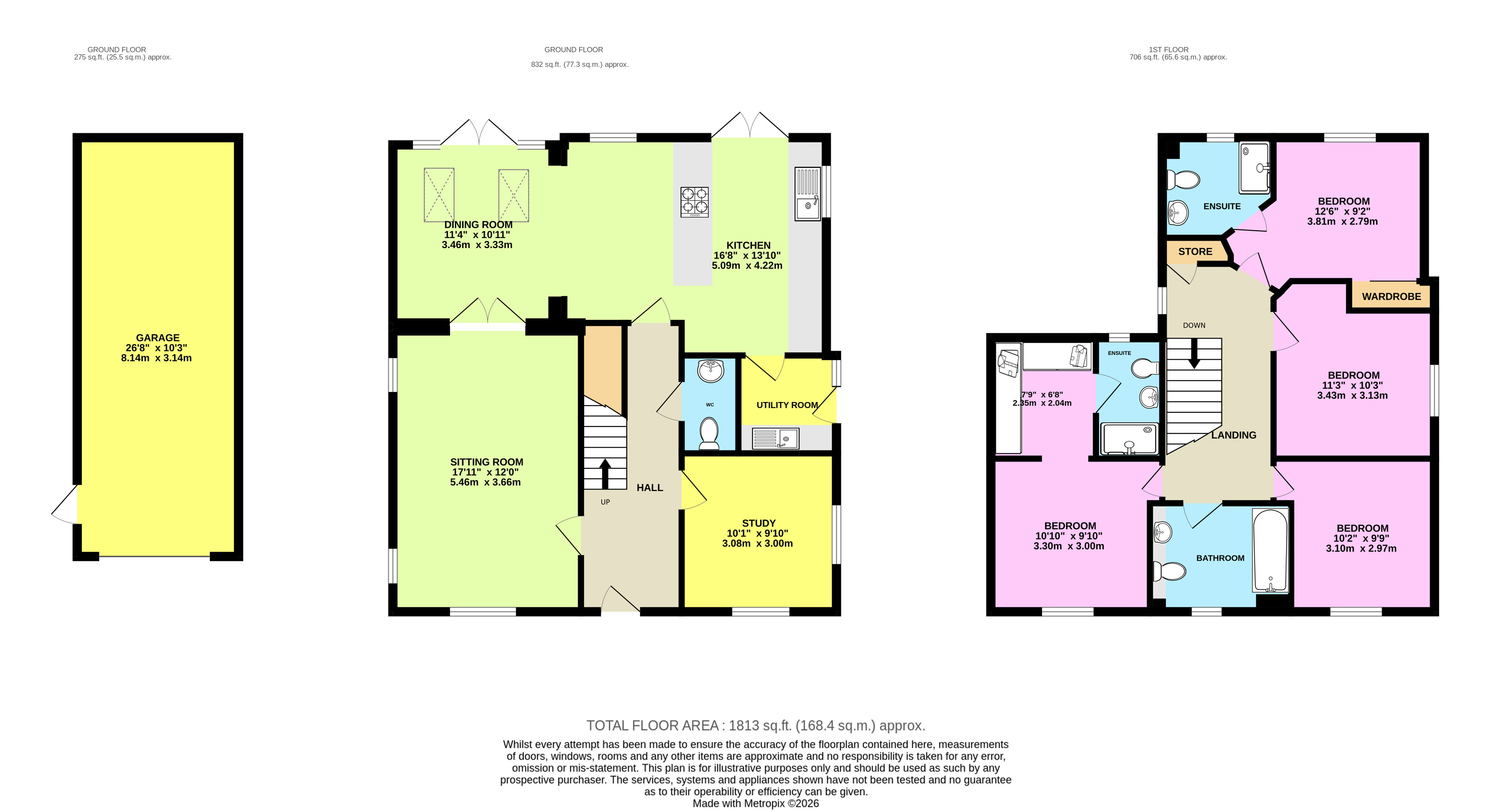 22, Spire View, Cirencester floorplan