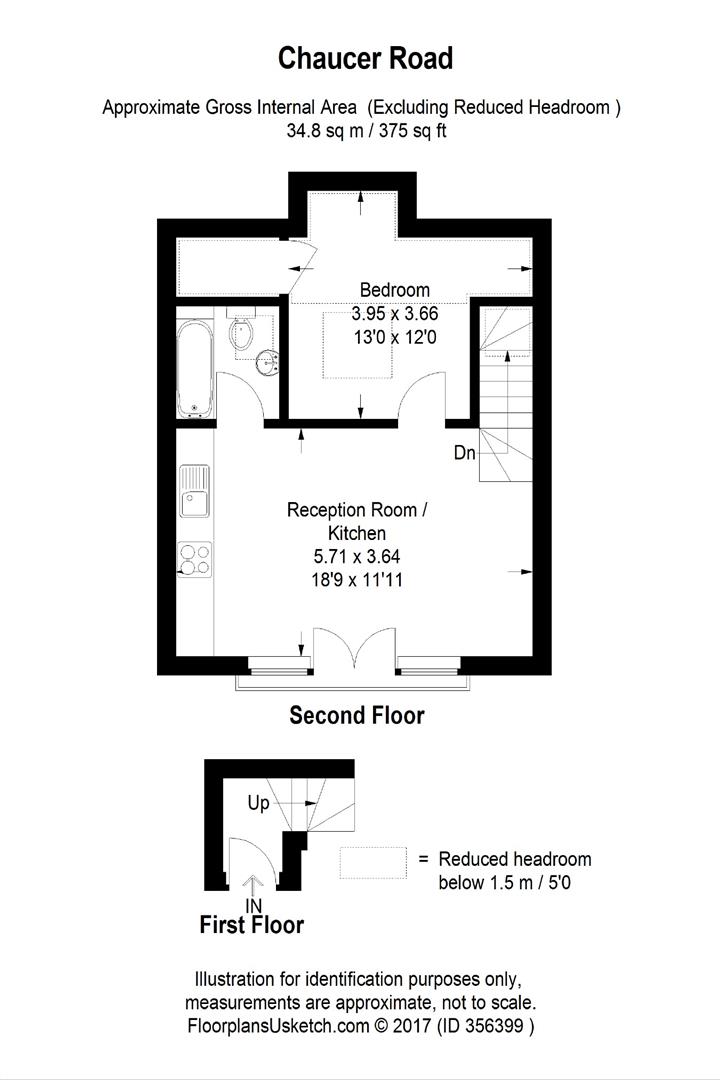 38d, Chaucer Road, Acton floorplan