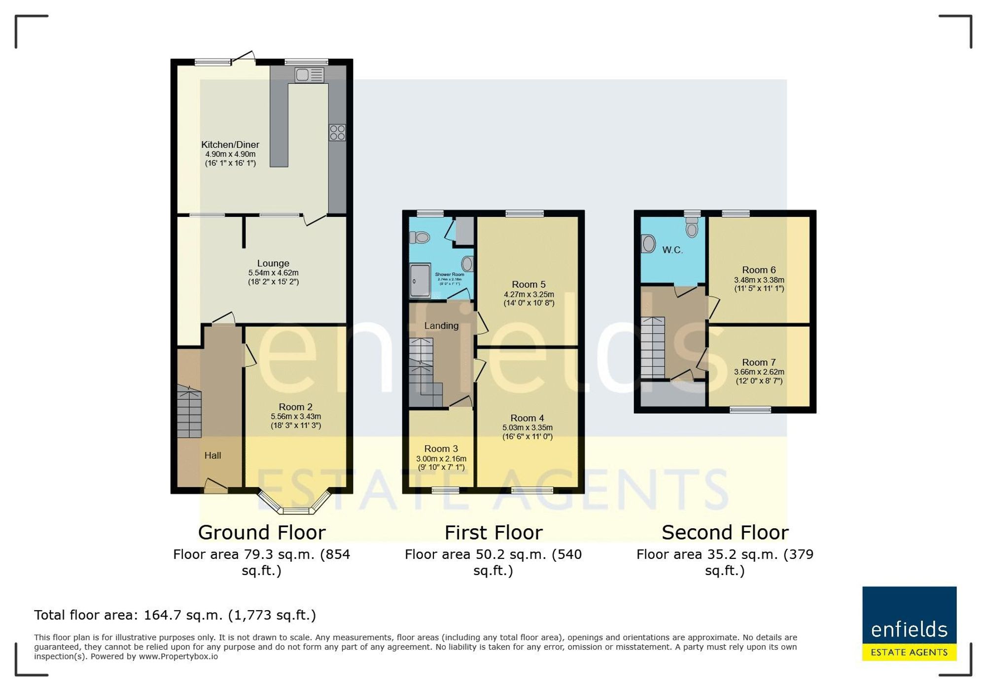 17 Norwich Avenue, Bournemouth floorplan