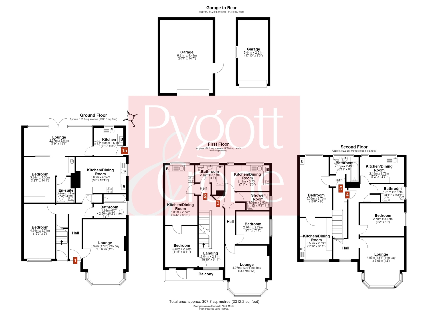 56, Castleton Boulevard, Skegness floorplan
