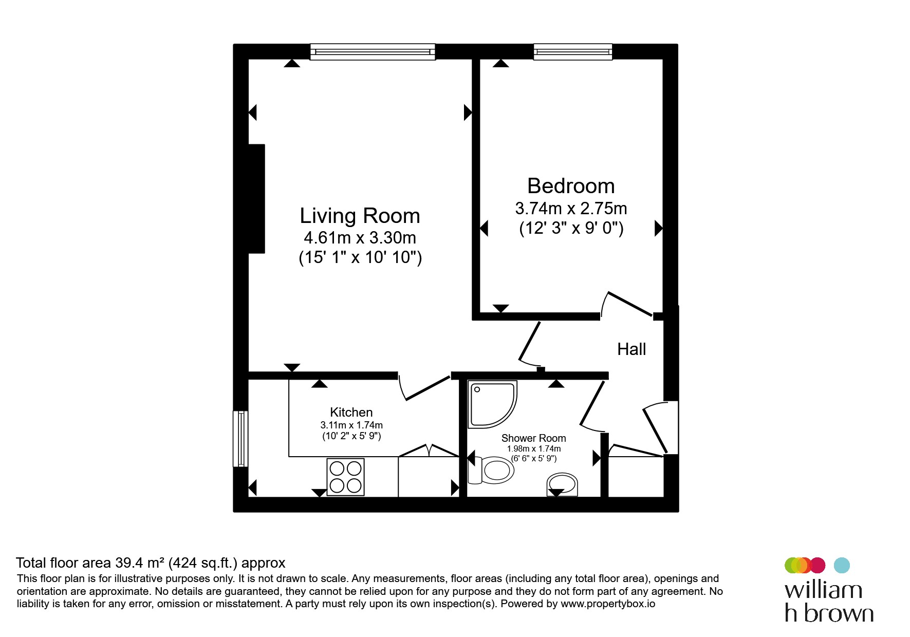 26, Borrowdale Croft, Leeds floorplan