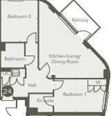 2 Bedrooms Flat for sale in Hungate, York YO1