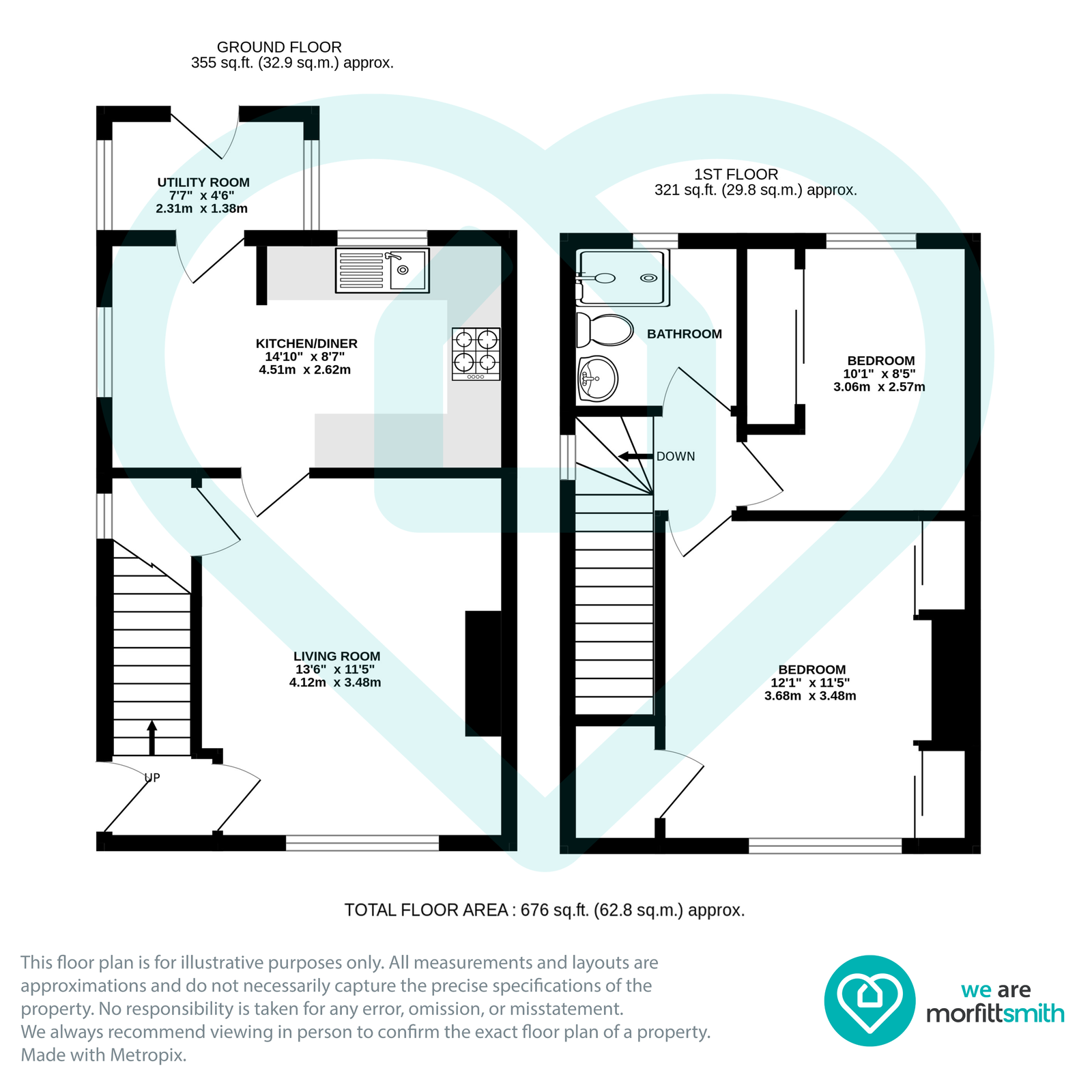60, Crumpsall Road, Sheffield floorplan