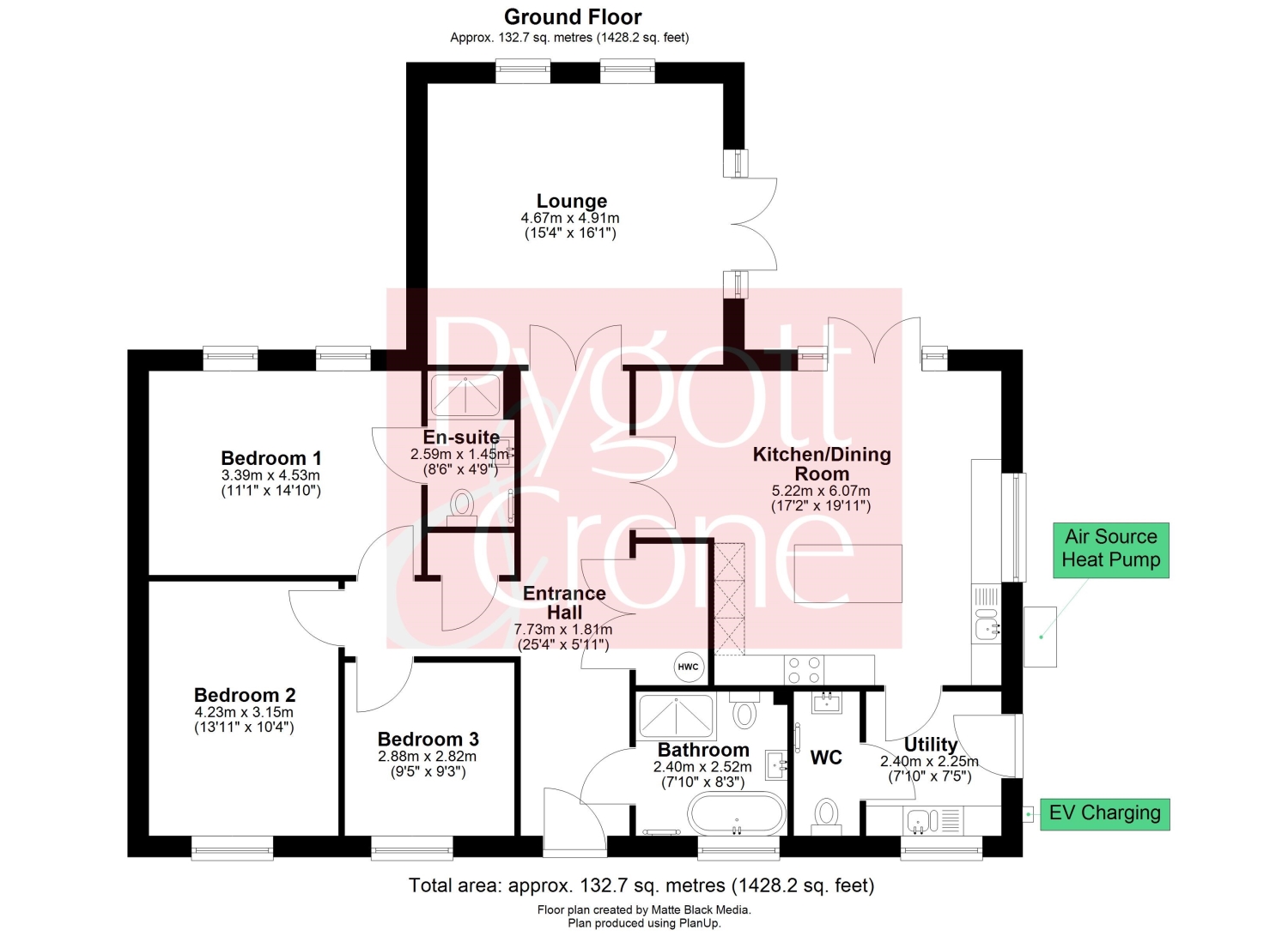 Plot 3, Main Road, Boston floorplan