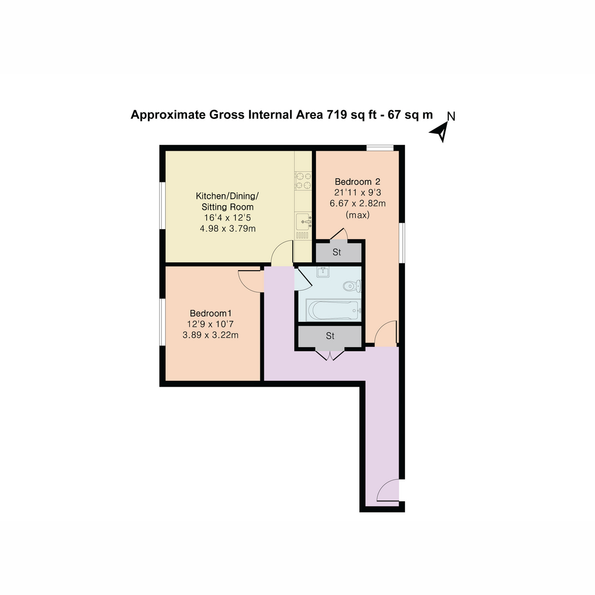 Plot 12, Kingswell Court, Harwell floorplan