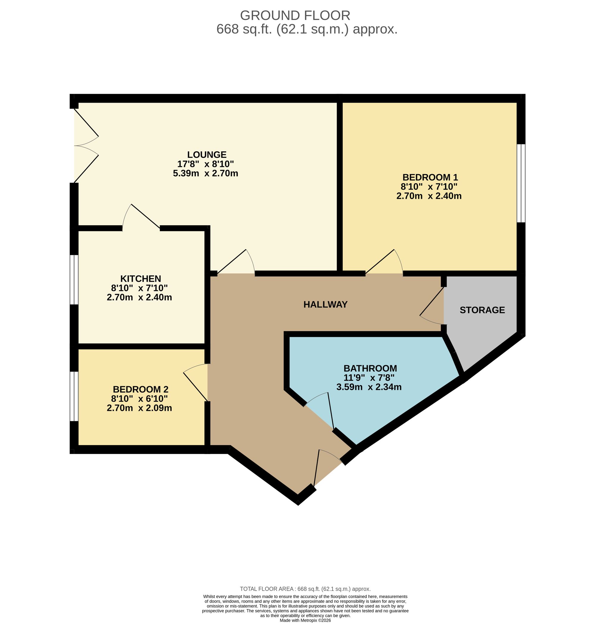 Meadow Heights, Fir Street, Bury floorplan