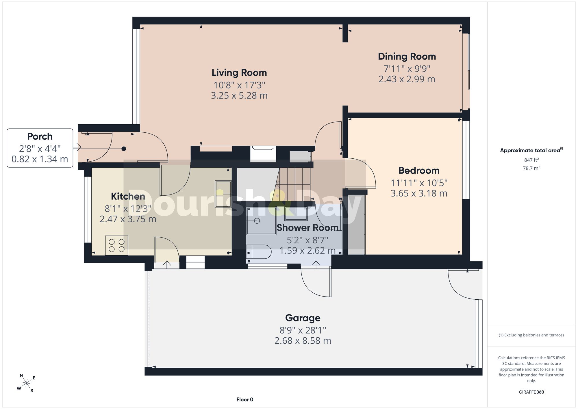 25 Cedar Way, Stafford floorplan