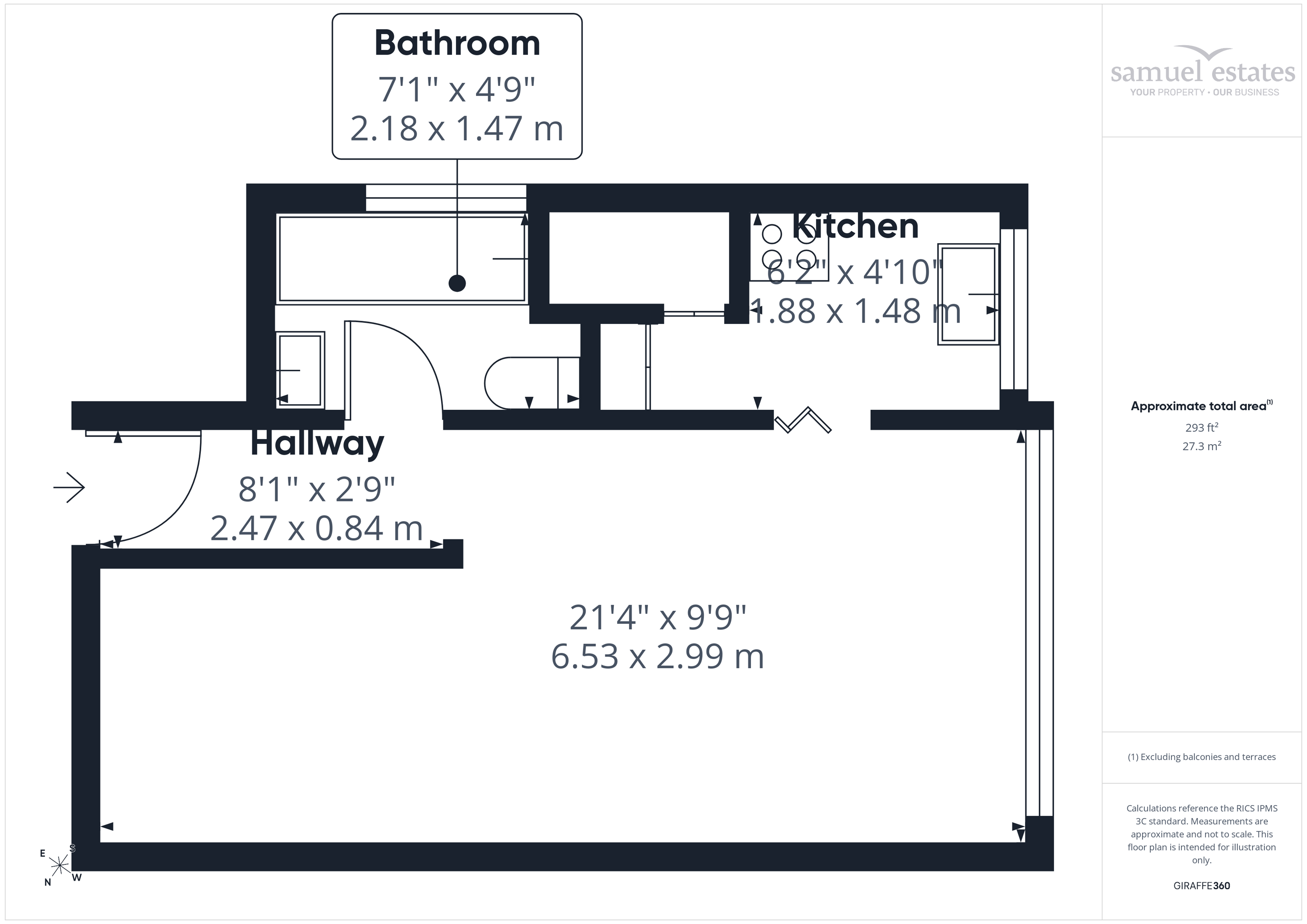 226, Flat 9, South Norwood Hill, London floorplan