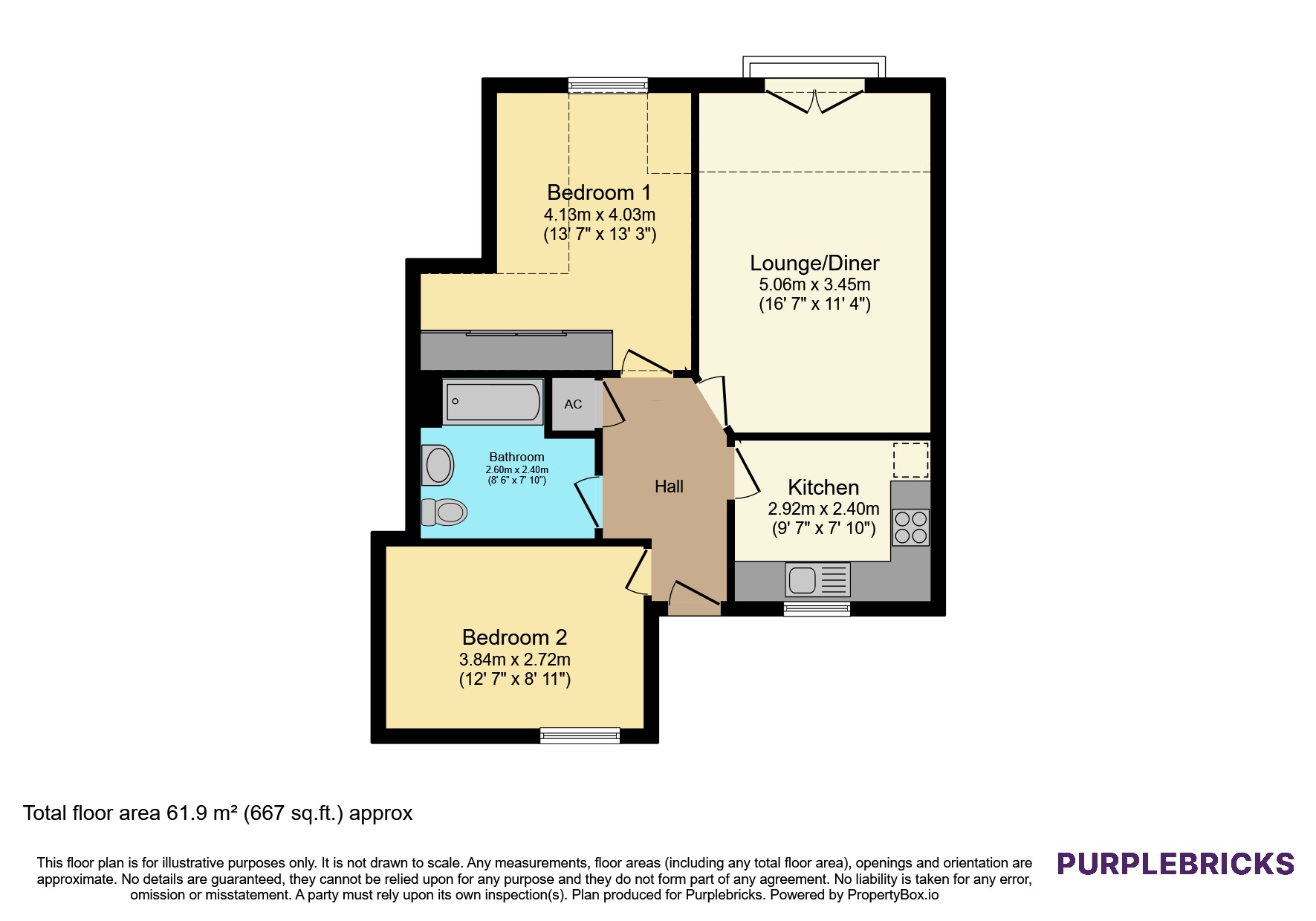8 Riverdale Close, Brookside, Syston floorplan