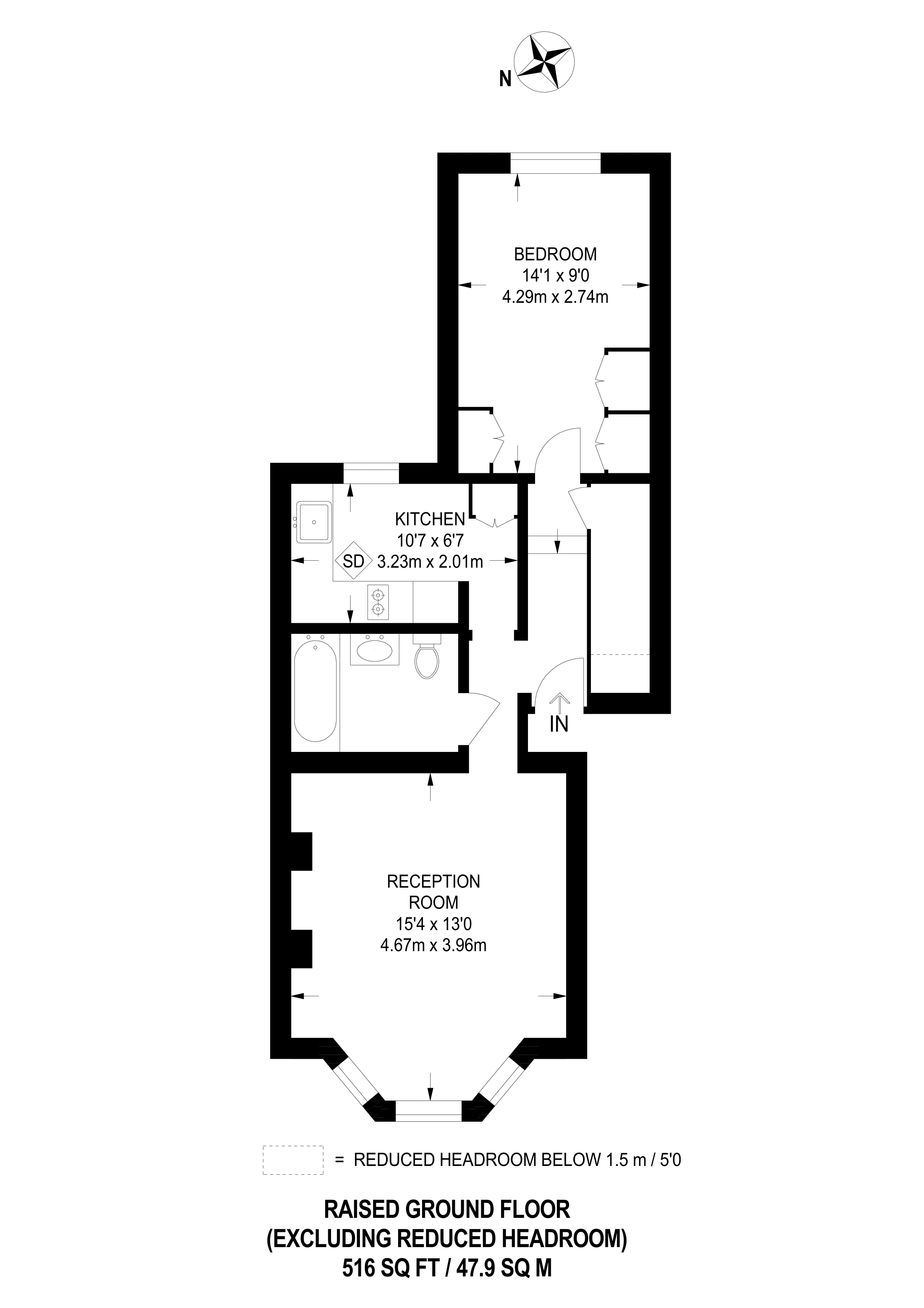 1 Bedrooms Flat for sale in Kilburn Park Road, Maida Hill NW6