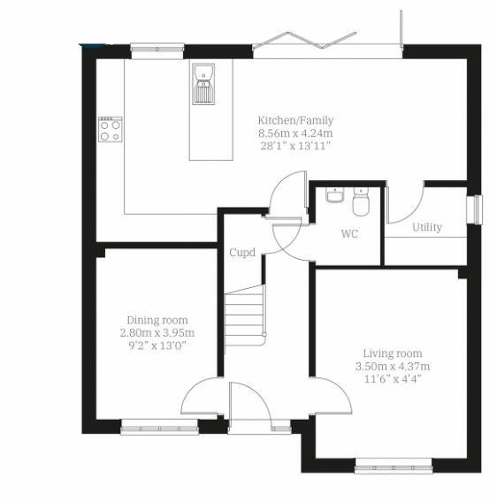 Plot, 9, The Orchards, Brixham Road, Paignton floorplan