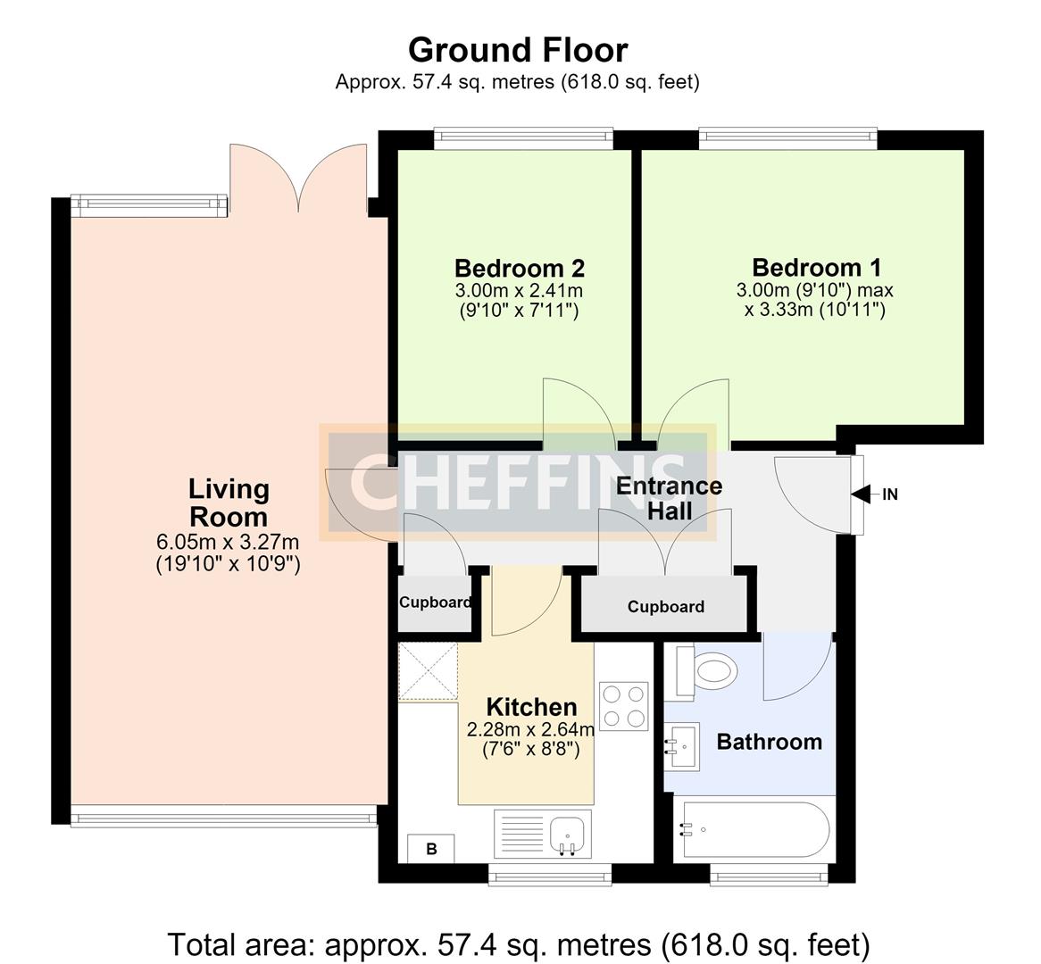 19, De Freville Court, Great Shelford floorplan