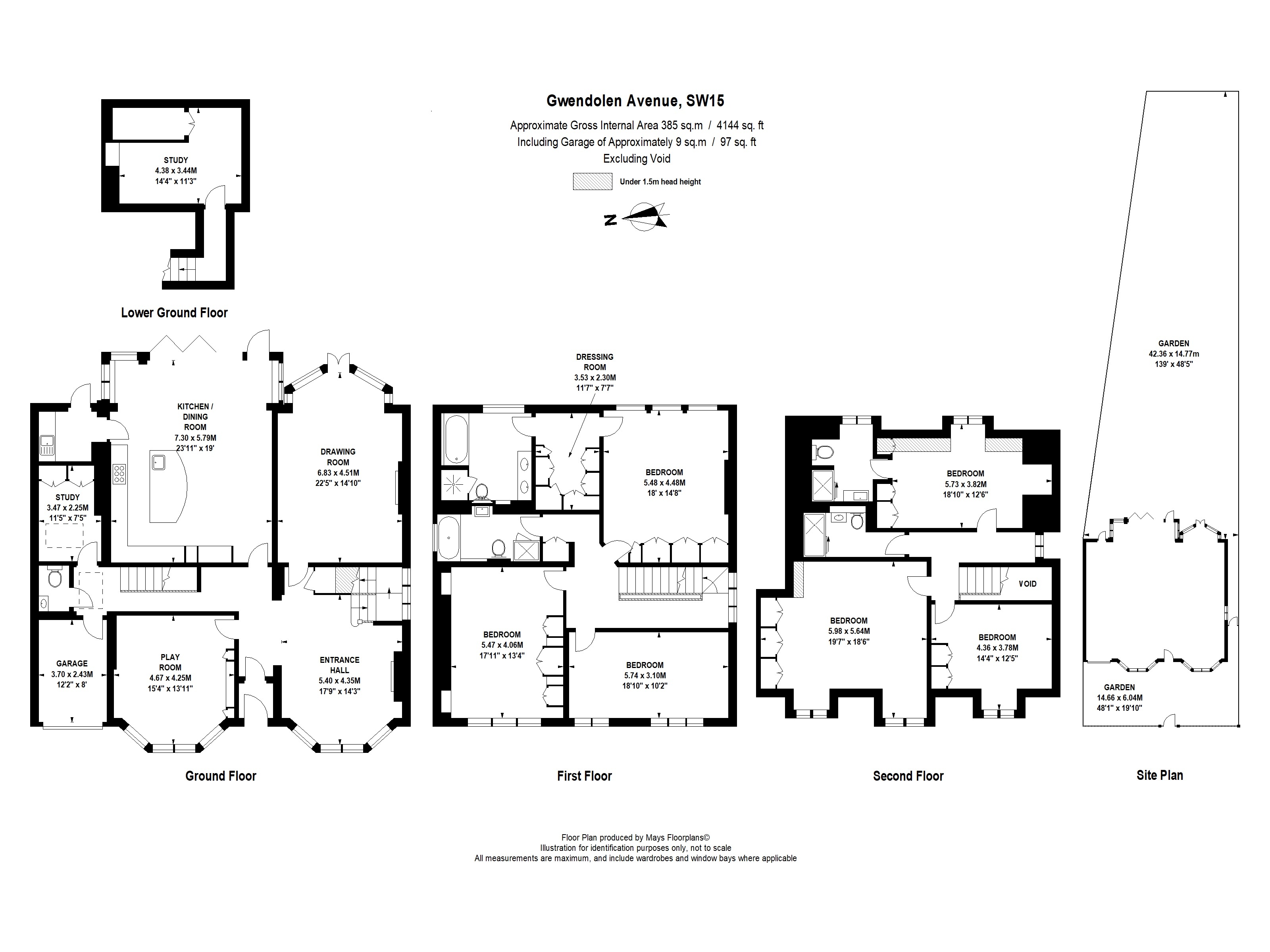 Gwendolen Avenue, London, SW15 floorplan