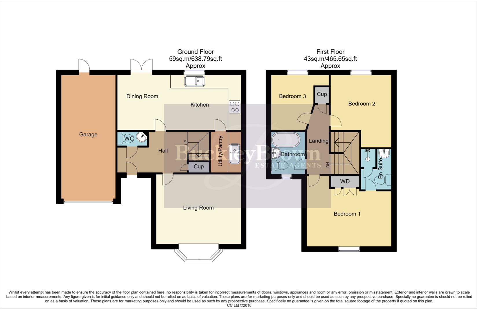 36, Portland Way, Mansfield floorplan